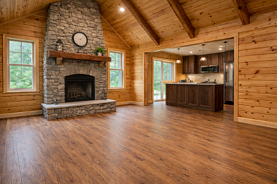 Beautiful Cabin interior
